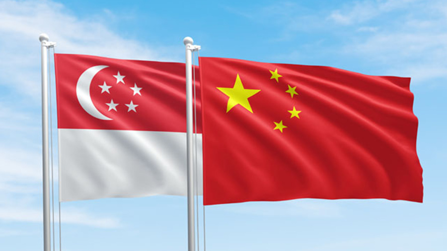 新加坡和中国签署三份谅解备忘录以加强贸易关系